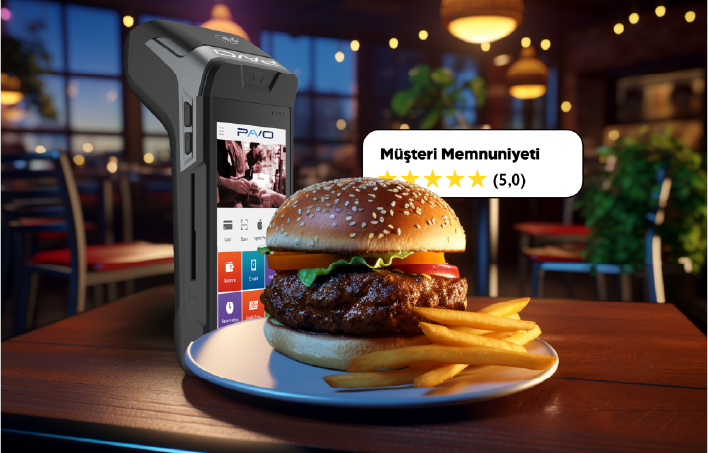 Burger ve Cafe için Akıllı POS
